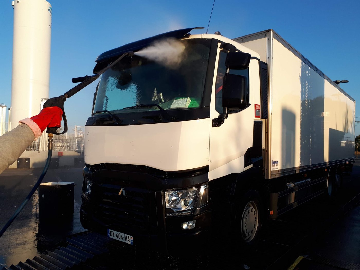 Équipe Camion Net en intervention